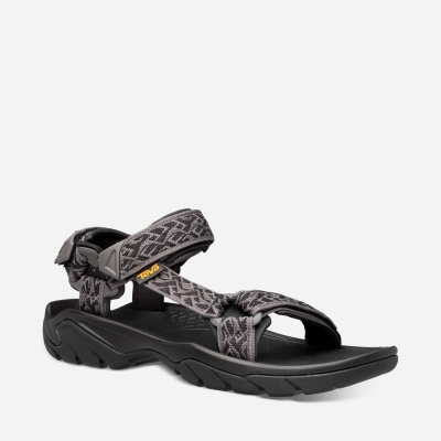 Teva Terra Fi 5 Universal Men's Black Sandals CA23359 Canada Online